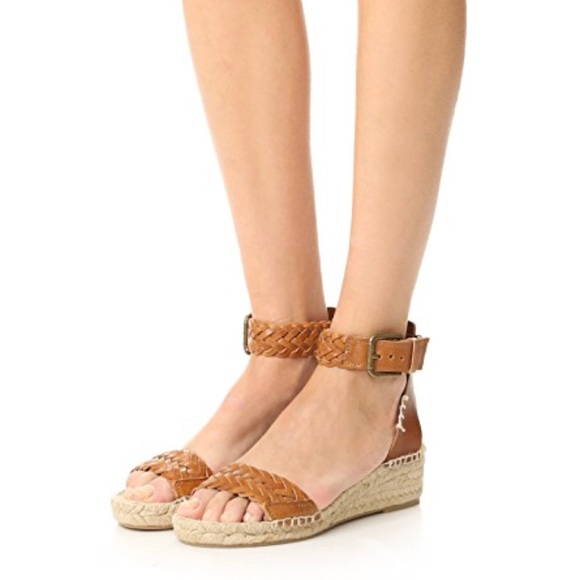Soludos authentic woven leather wedge sandals - Picture 2 of 4